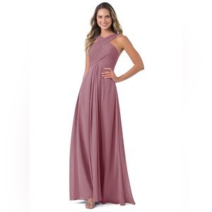 AZAZIE Kaleigh dress in Vintage Mauve! Custom sizing, no alterations and clean!